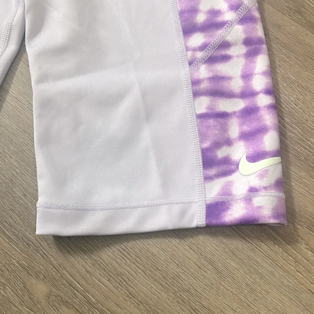 NWT Girls NIKE Dri Fit Tight Fit Training Shorts Size Large